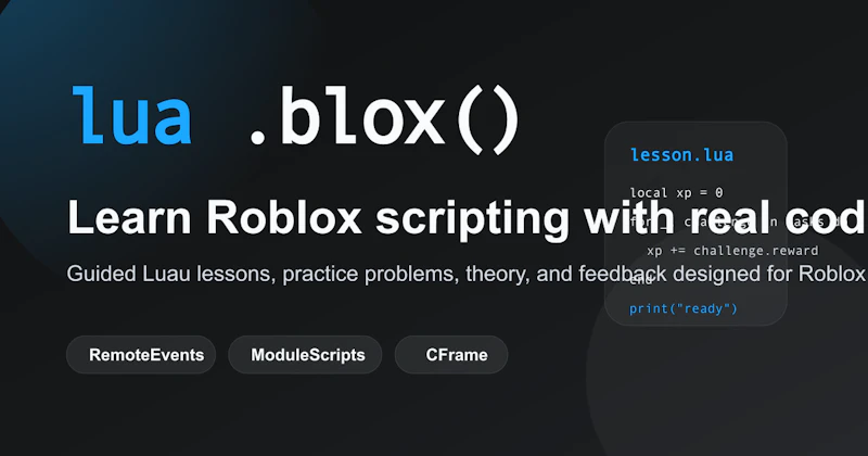 Luablox screenshot 1