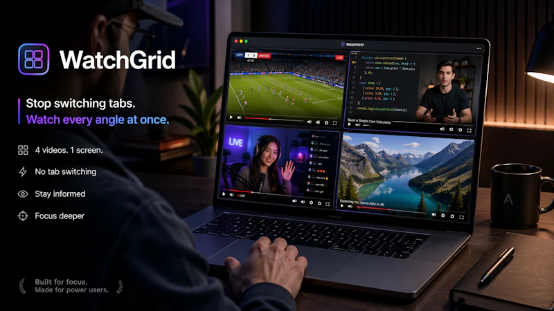 WatchGrid screenshot 1