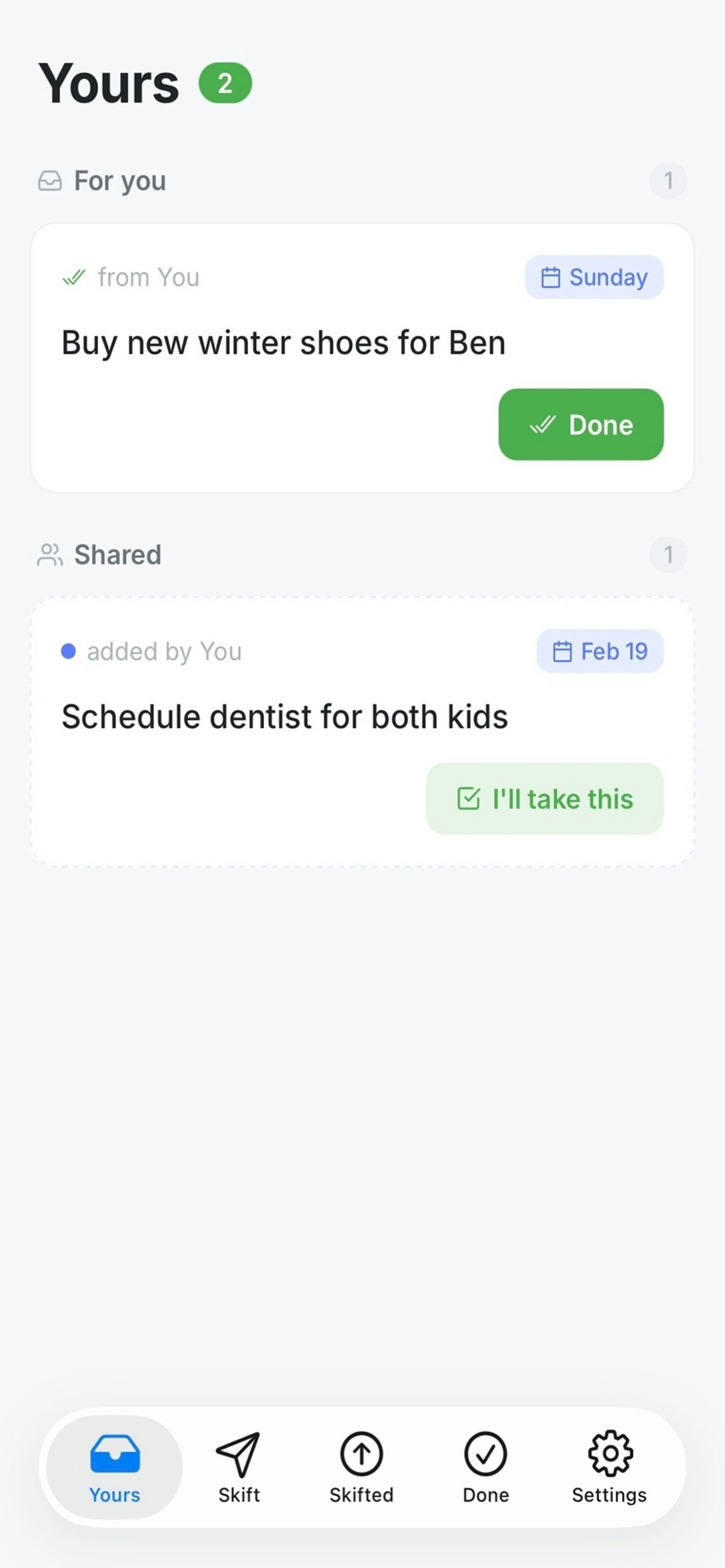 Skift - Screenshot 4 showing product features and functionality
