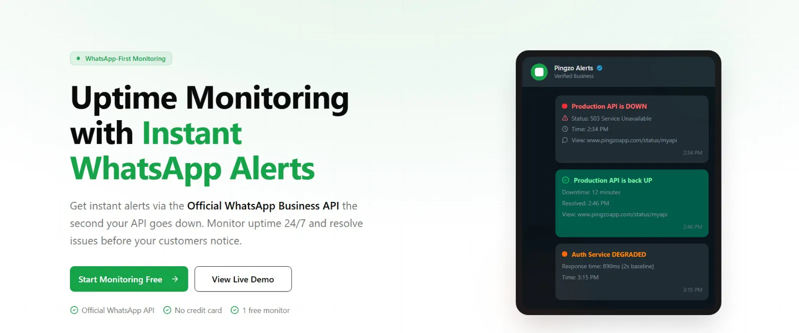 Pingzo screenshot 2