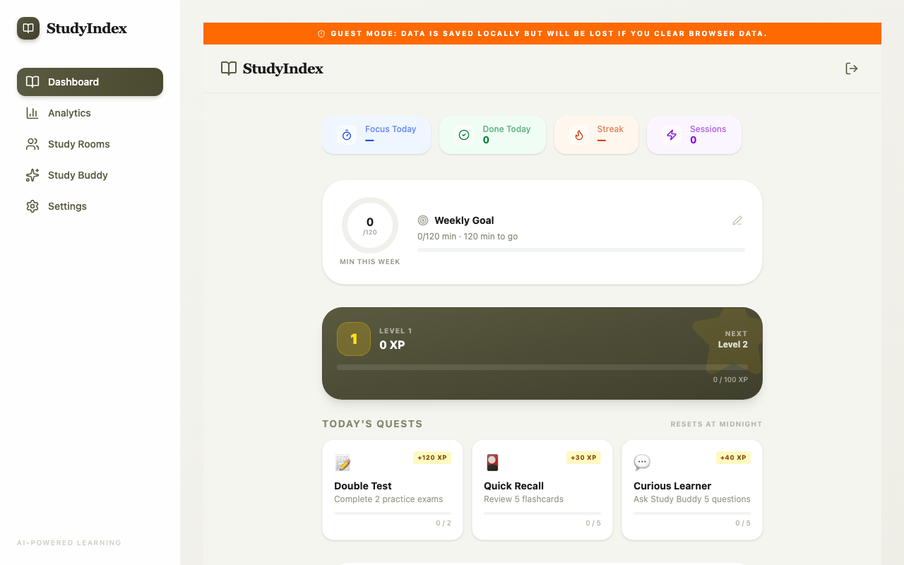 StudyIndex gallery image