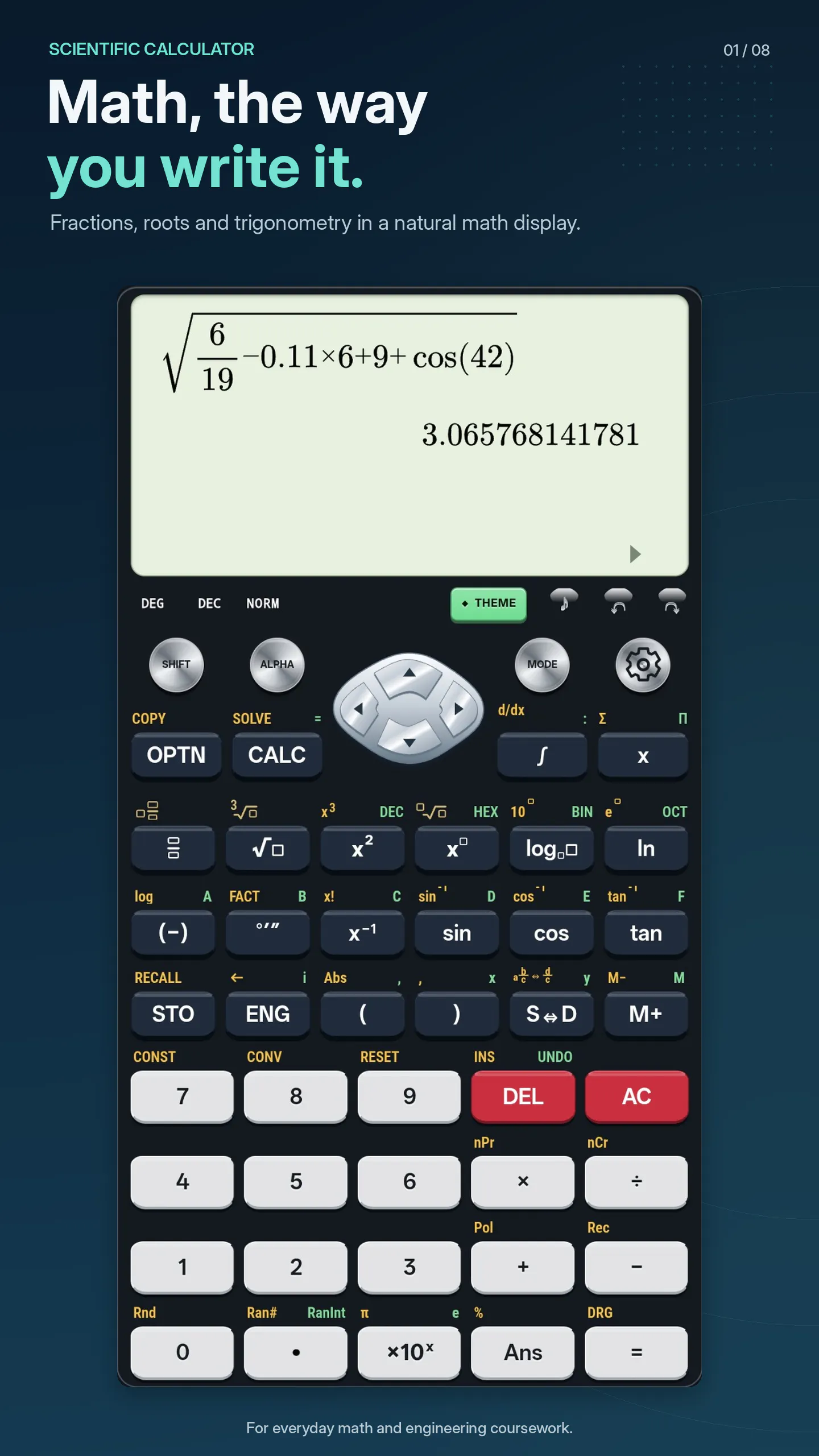Scientific Calculator FX-991EX gallery image