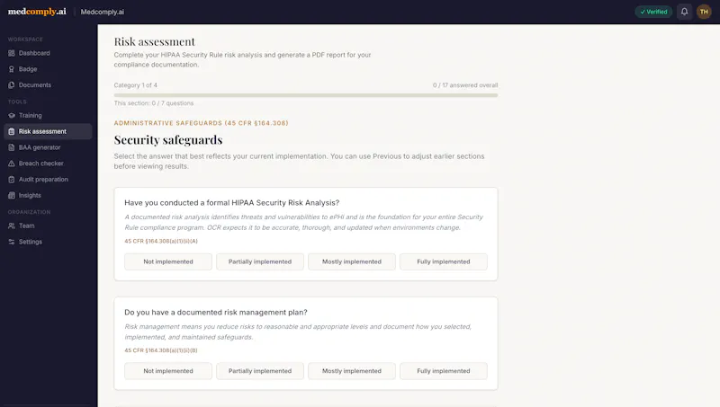 Medcomply.ai screenshot 5