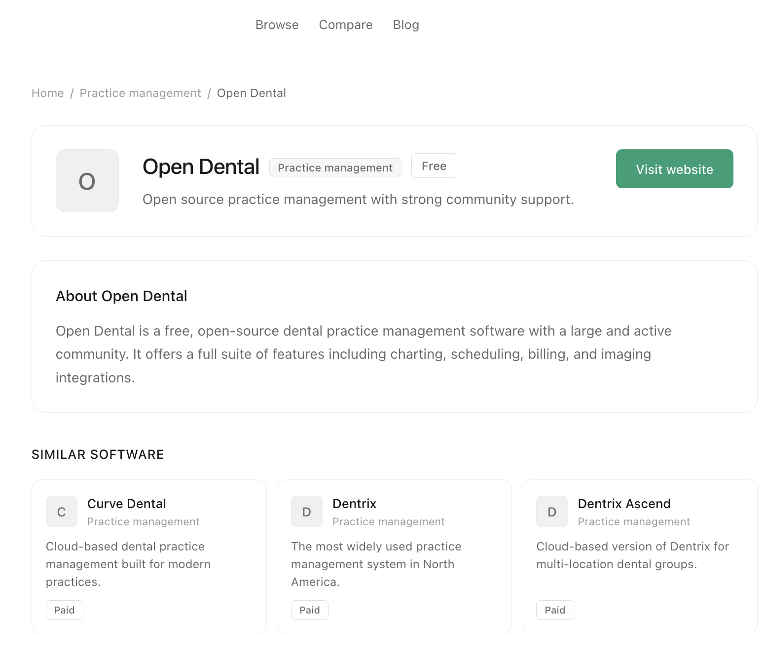Best Dental Software gallery image