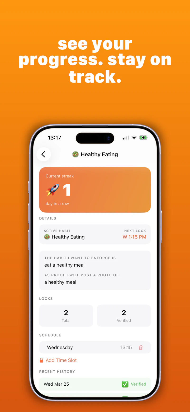 Habit Lock screenshot 6