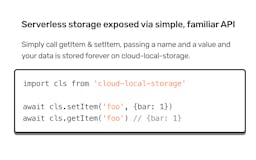 Cloud Local Storage media 1