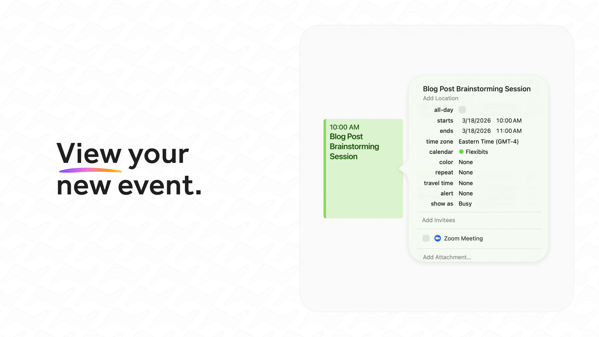Fantastical MCP for Mac gallery image