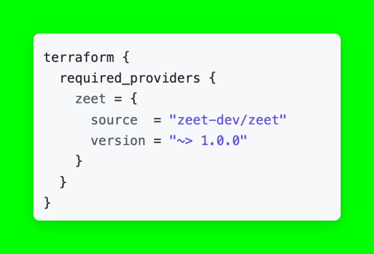 Terraform -provider voor Cloud Infra media 2