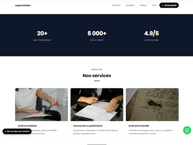Sitenow screenshot 2