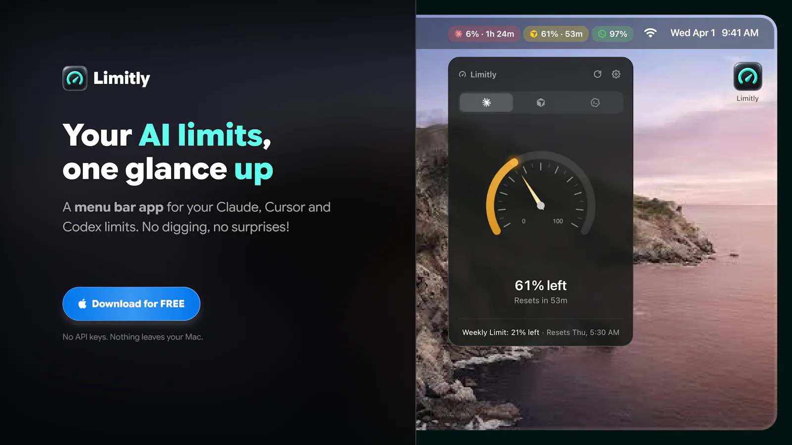 Limitly screenshot 1