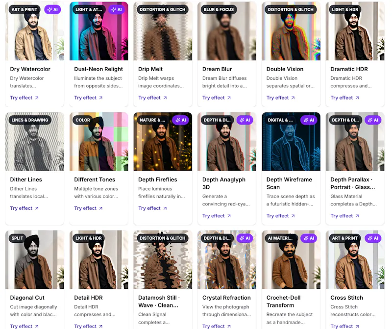 AI Photo Effects & FIlters screenshot 5