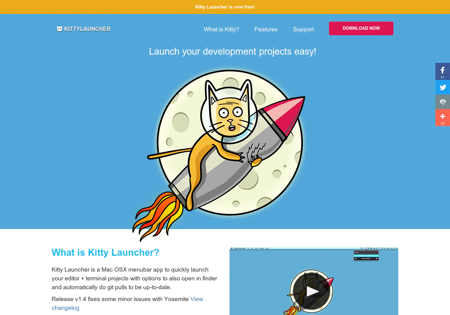 Kitty Launcher