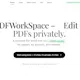 PDF WorkSpace - Privacy Matters