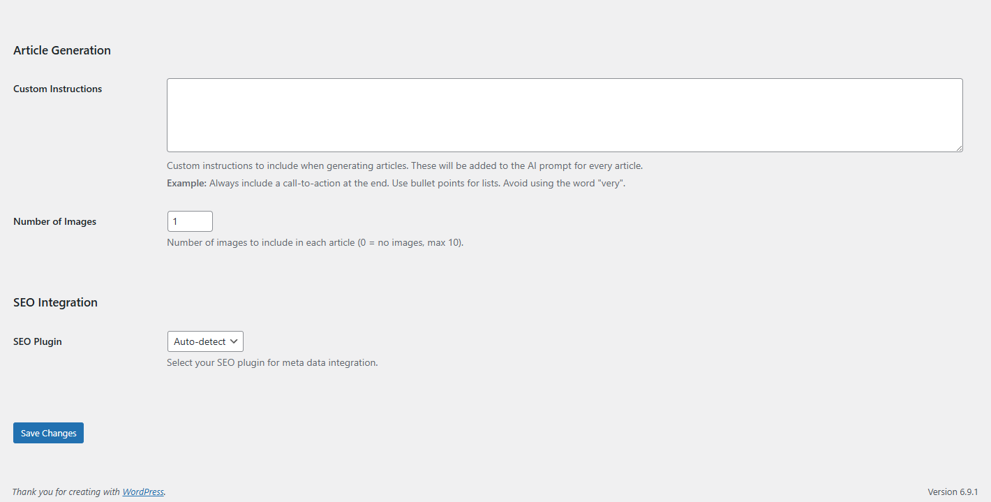 RoidNet AI Content Generator - Screenshot 4 showing product features and functionality