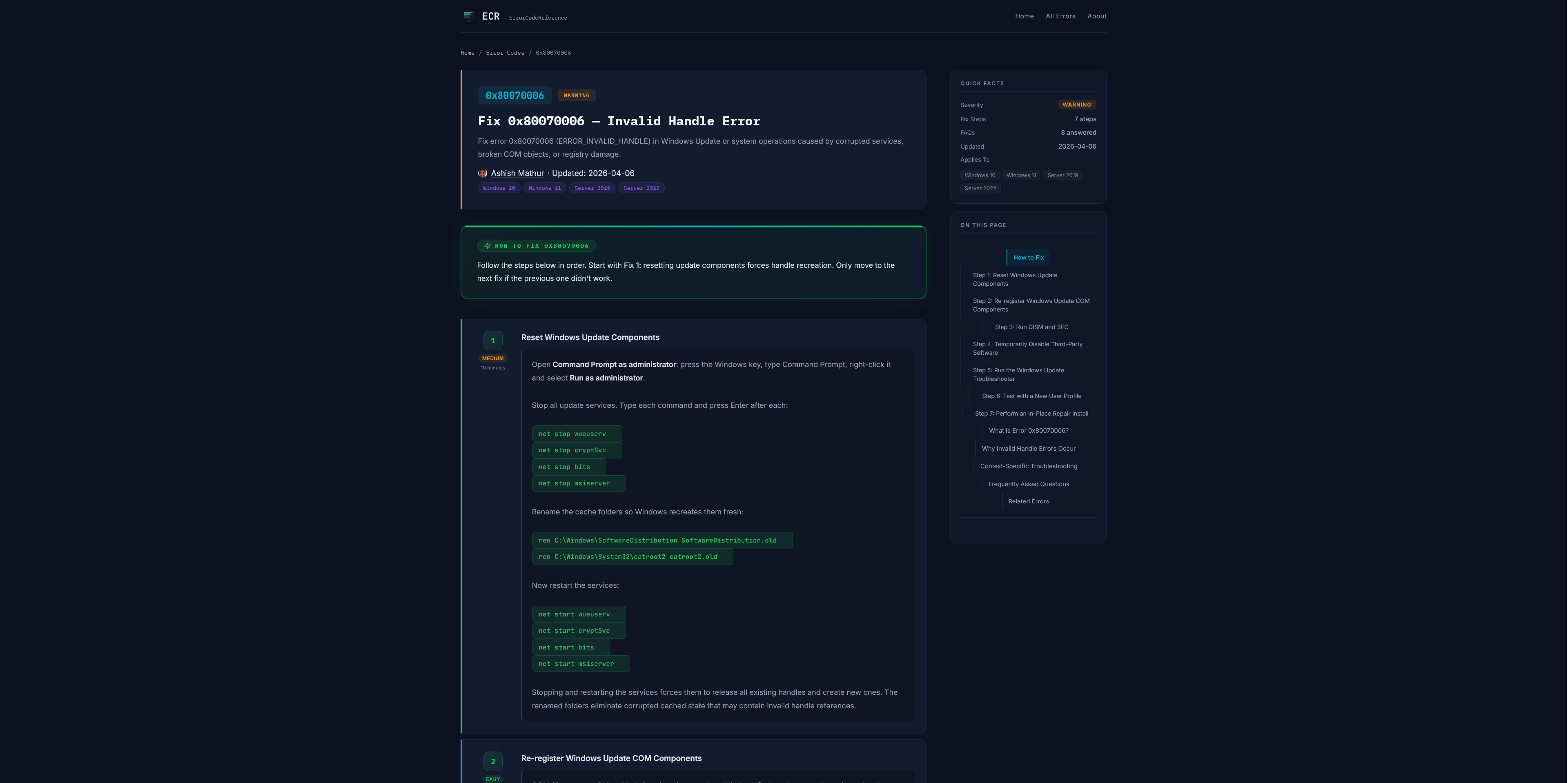ErrorCodeReference gallery image