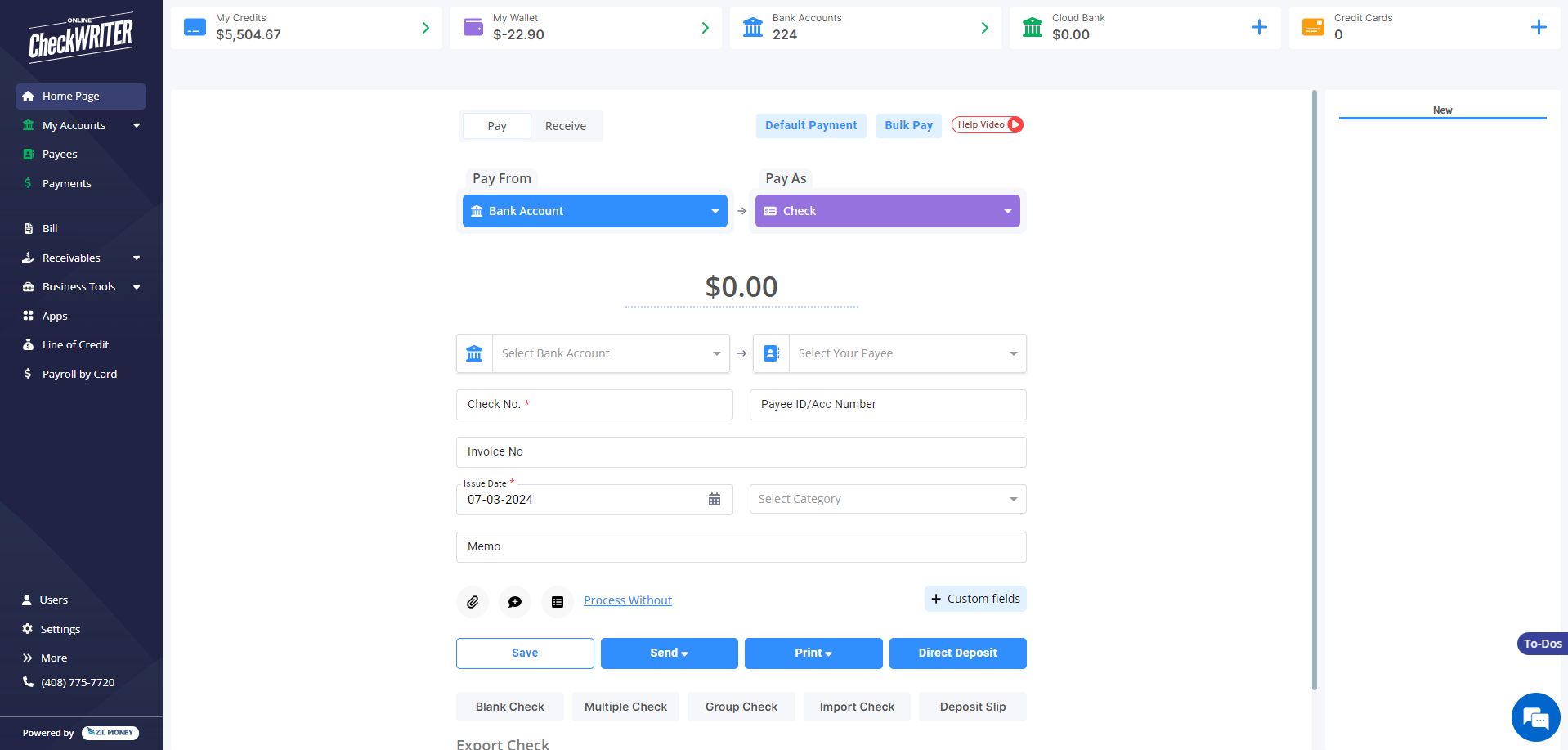 Online Check Writer gallery image