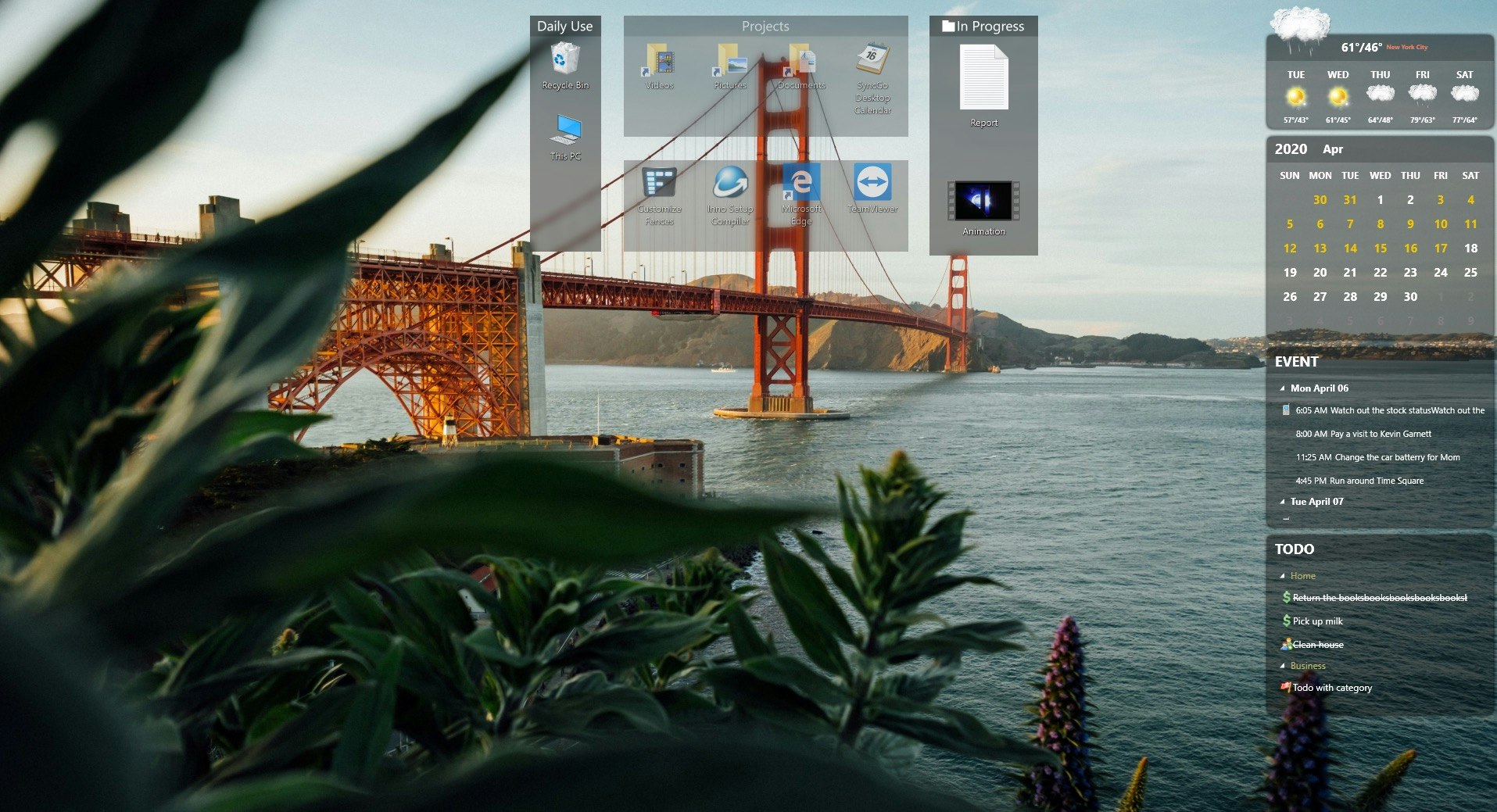 SyncGo Desktop Calendar gallery image