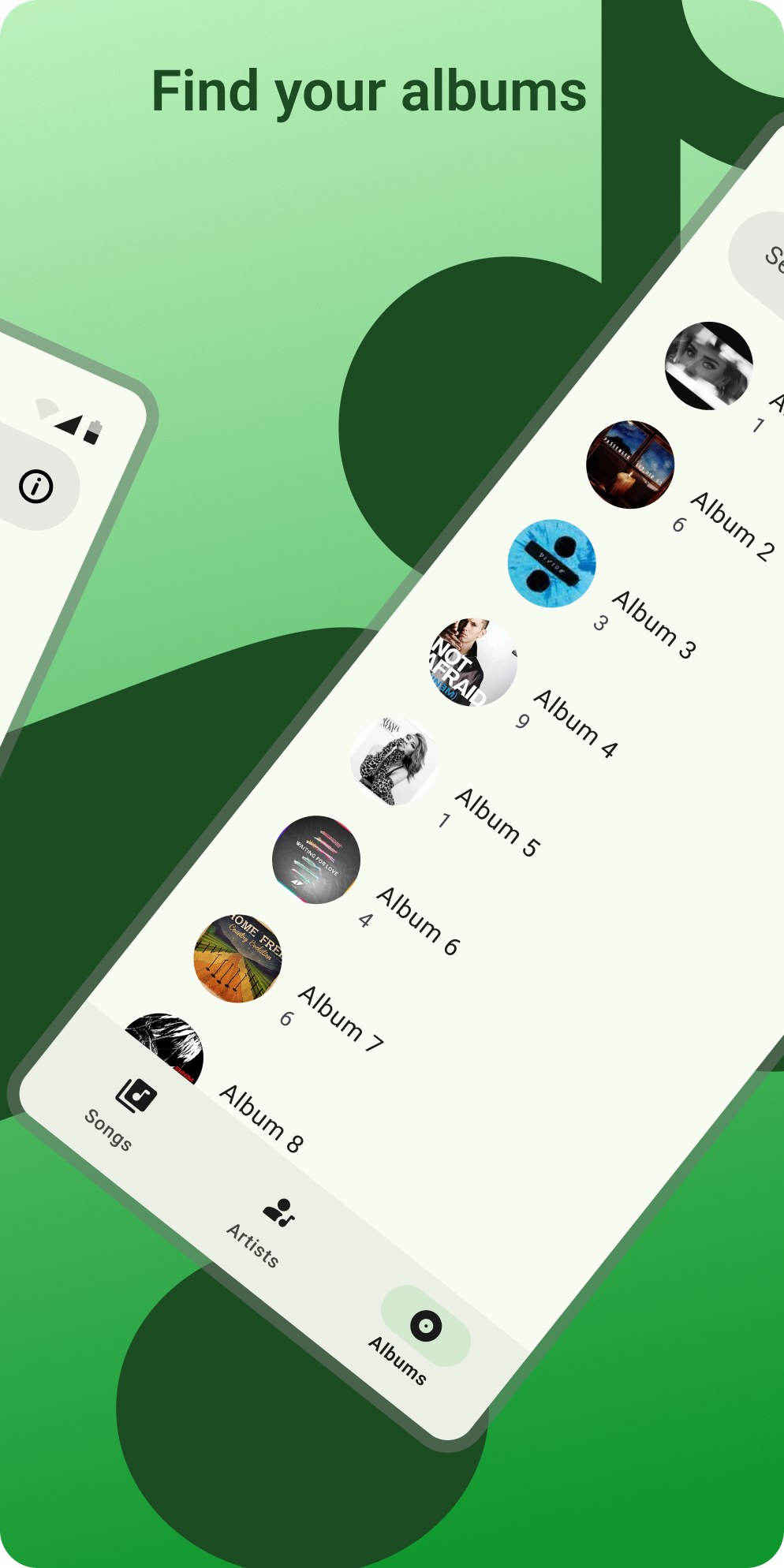 Music Player-Amuzic - Screenshot 4 showing product features and functionality
