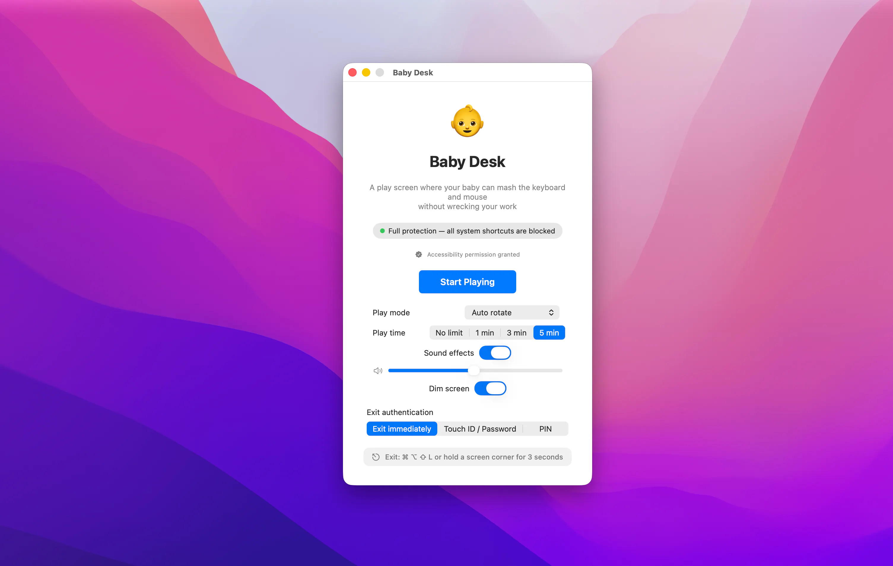 Baby Desk screenshot 2