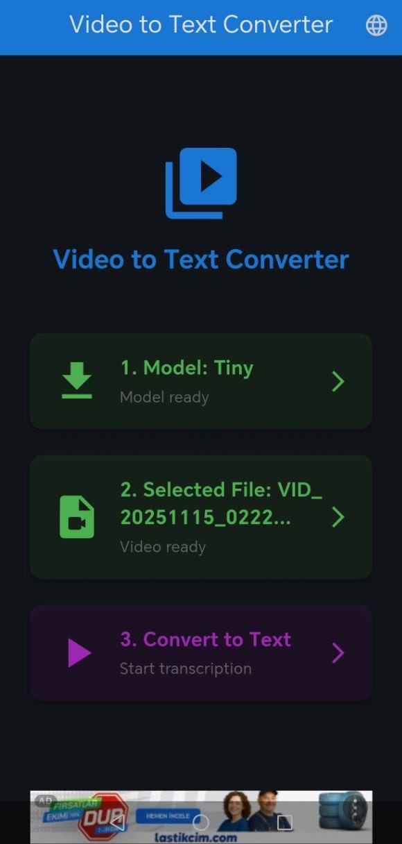 VTT – Smart Video Transcriber gallery image