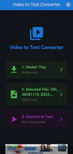VTT – Smart Video Transcriber gallery image