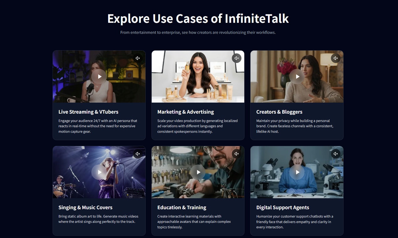 InfiniteTalk gallery image