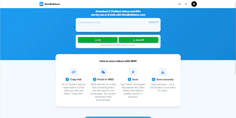 WoxiBulkSave screenshot 1