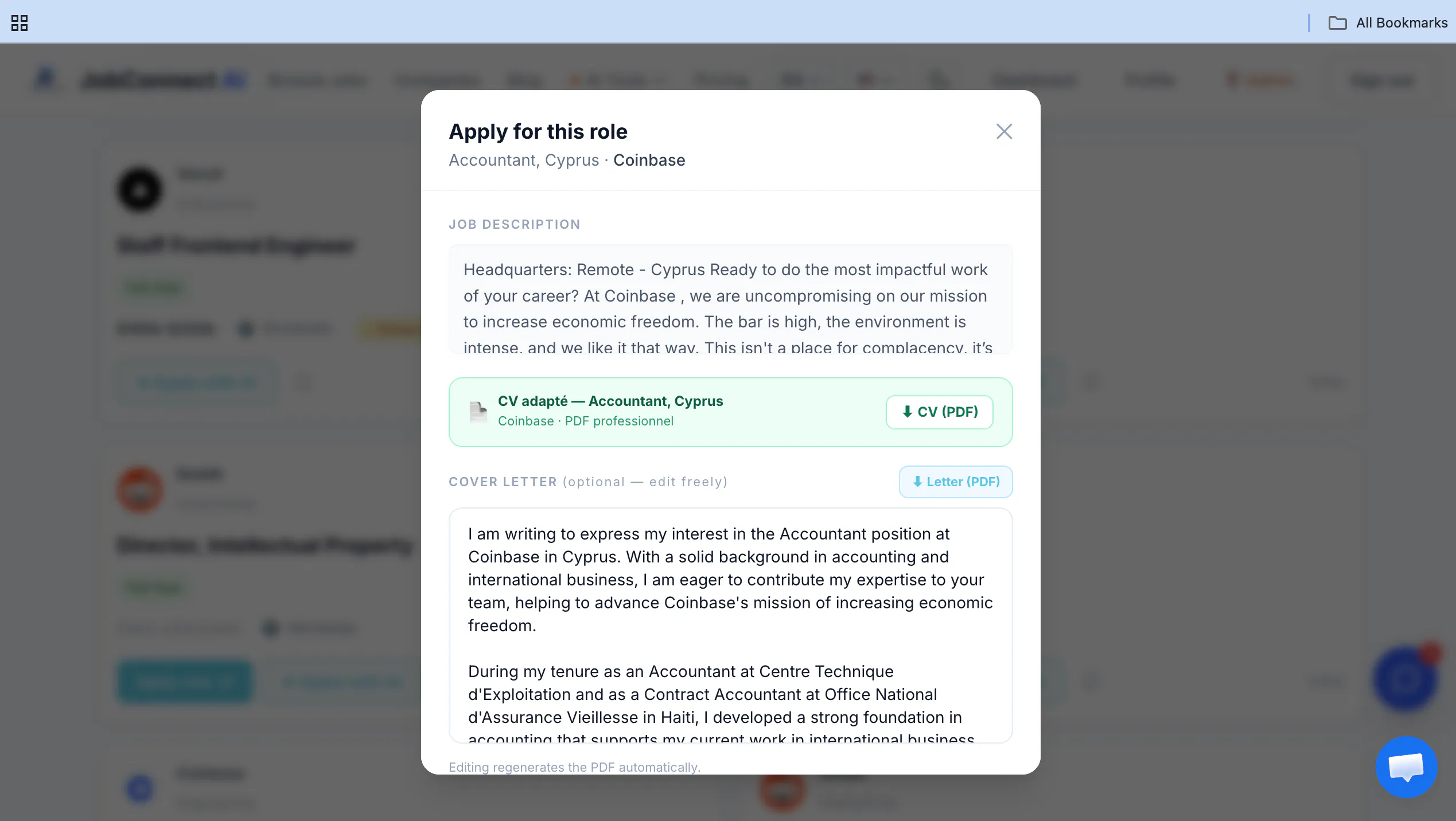 JobConnect AI gallery image