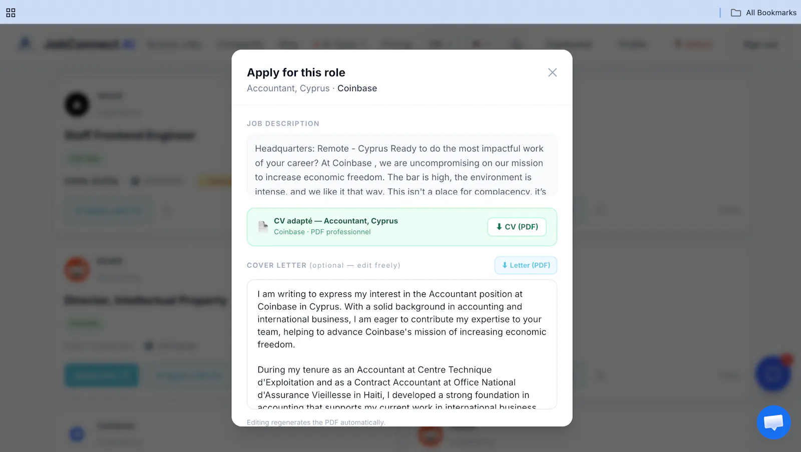 JobConnect AI screenshot 5