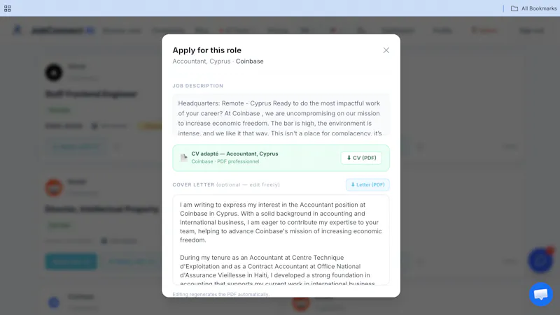 JobConnect AI screenshot 5