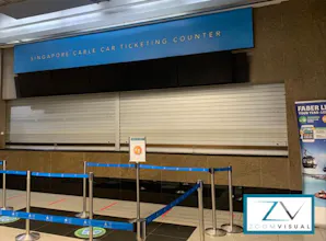 electronic advertising display screen gallery image
