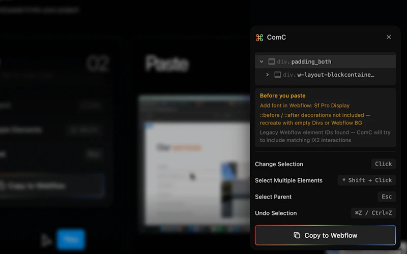 ComC  screenshot 1