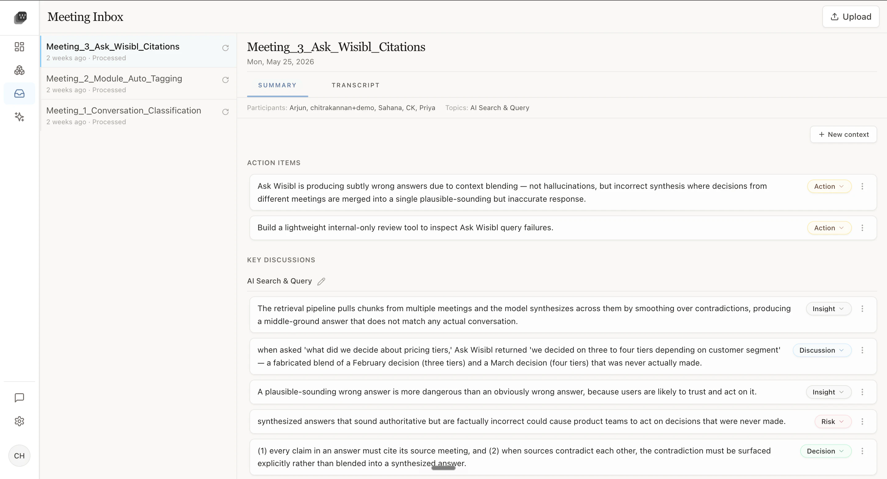 Wisibl screenshot 2