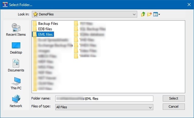 RecoveryFix Converter per EML - Converti i file EML sfusi in Outlook PST media 2