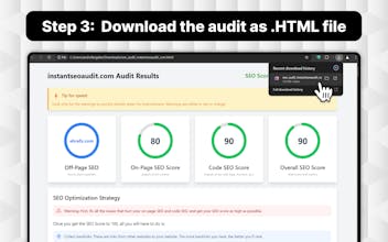 Instant SEO Audit gallery image