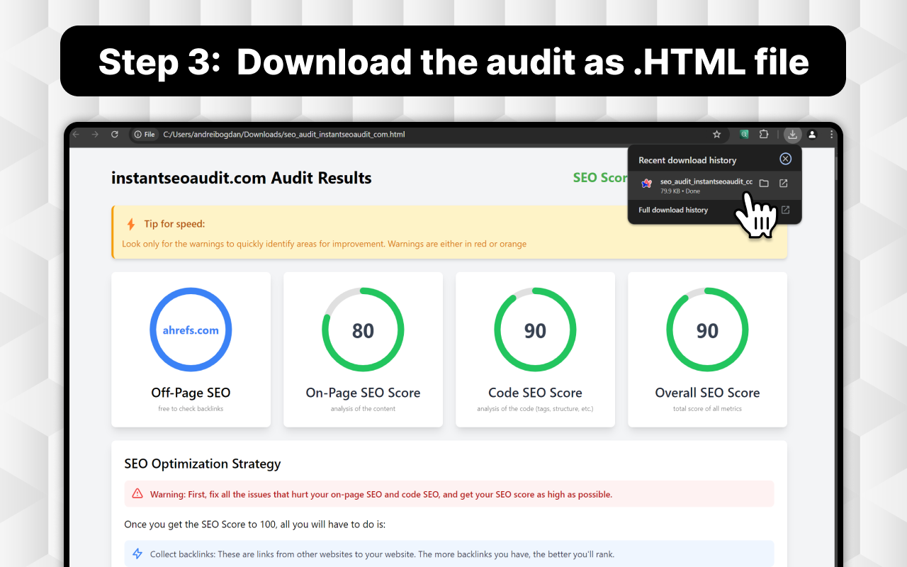 Instant SEO Audit media 5