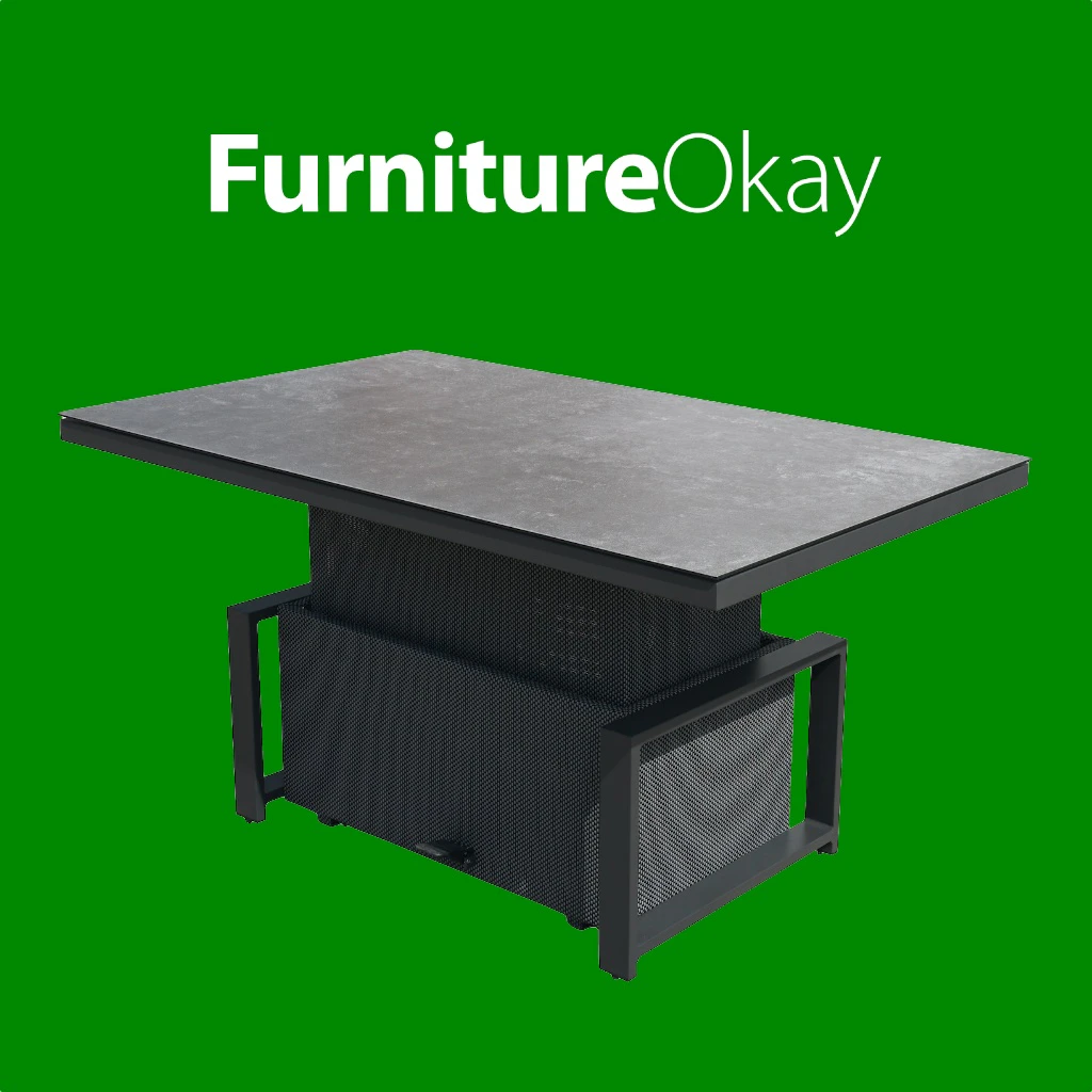 Outdoor Height Adjustable Table