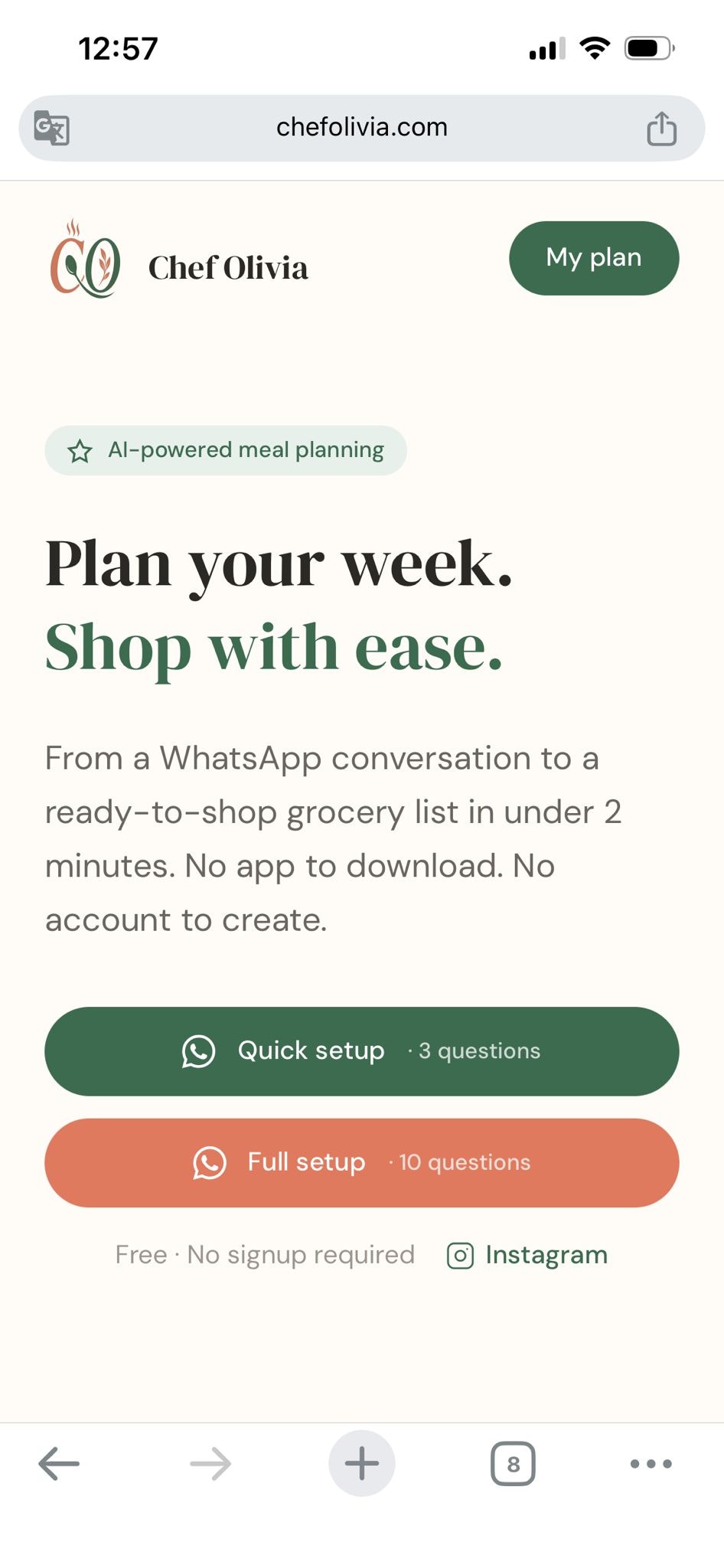 Chef Olivia gallery image