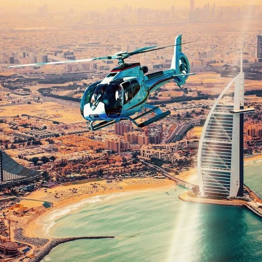 Kitap Helikopter Turu Dubai media 3