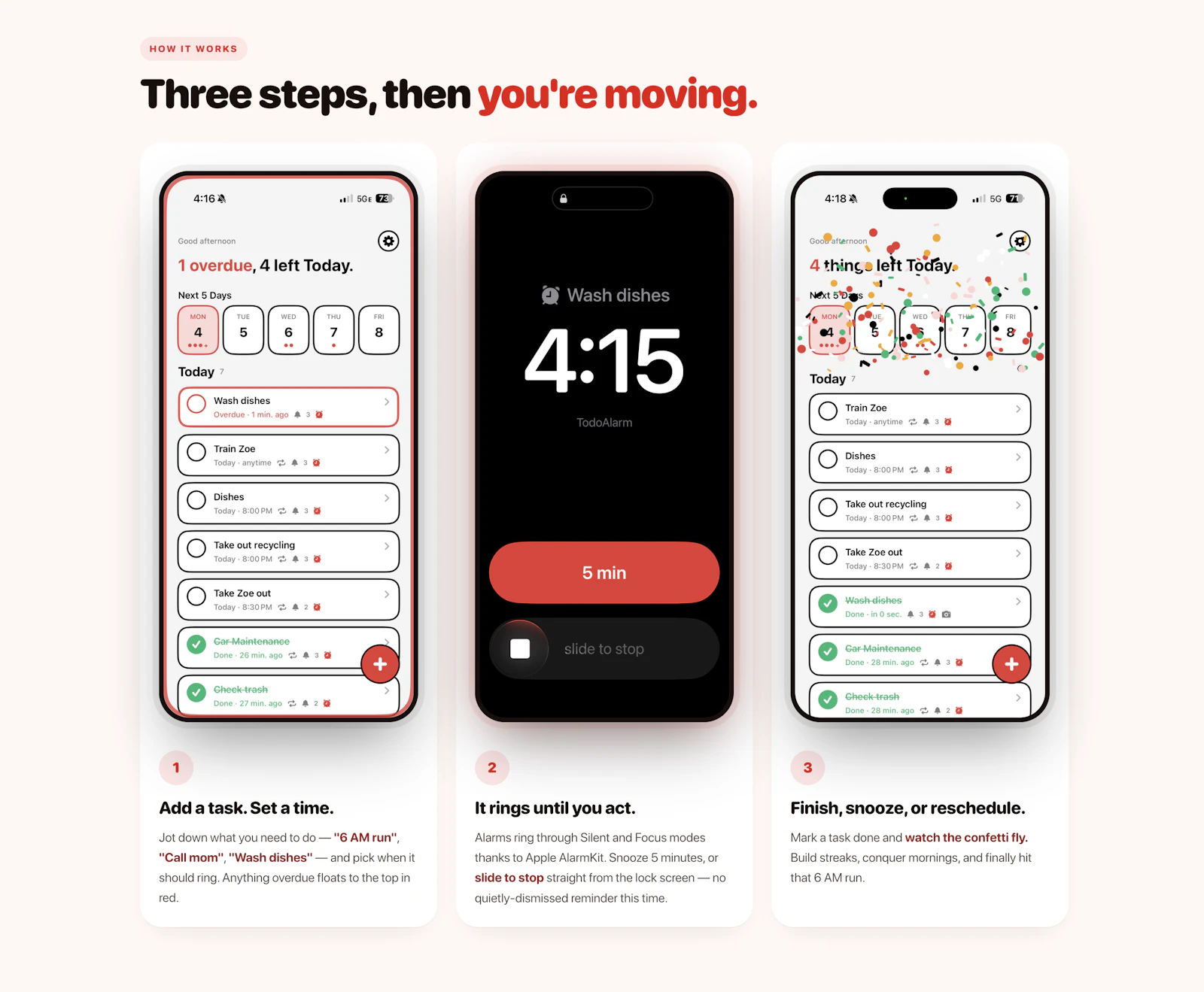 ToDo Alarm screenshot 2