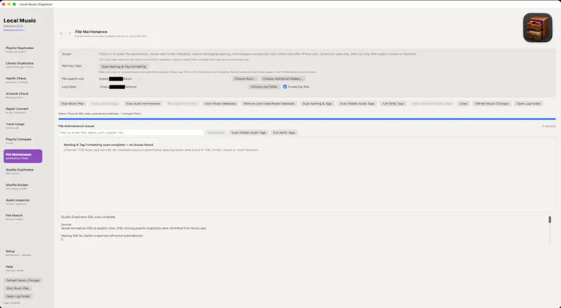 Local Music Organizer for Mac screenshot 15