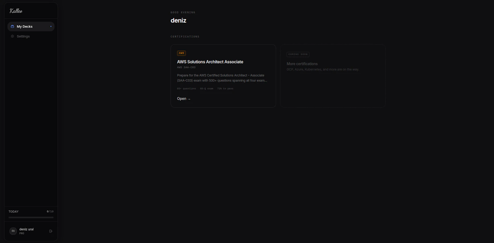 Kalleo screenshot 2
