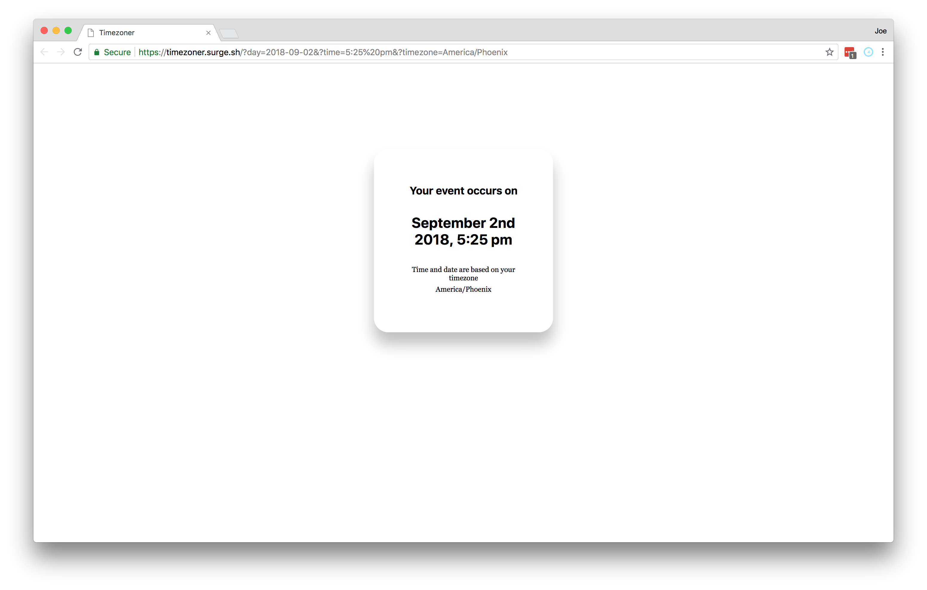 Timezoner gallery image