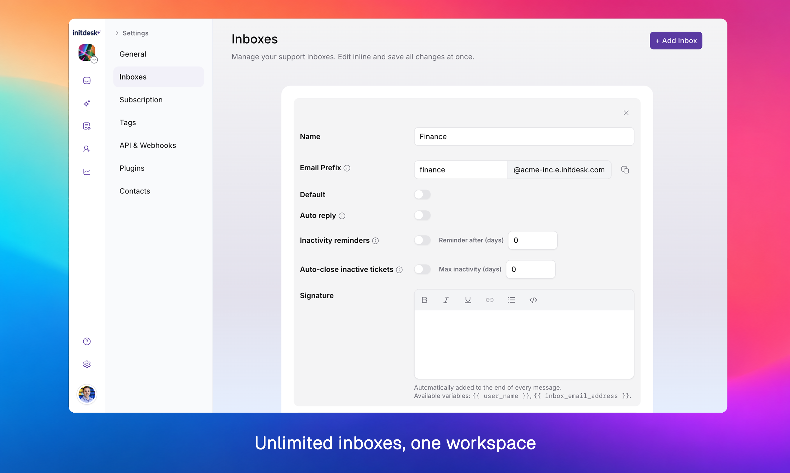 initdesk gallery image