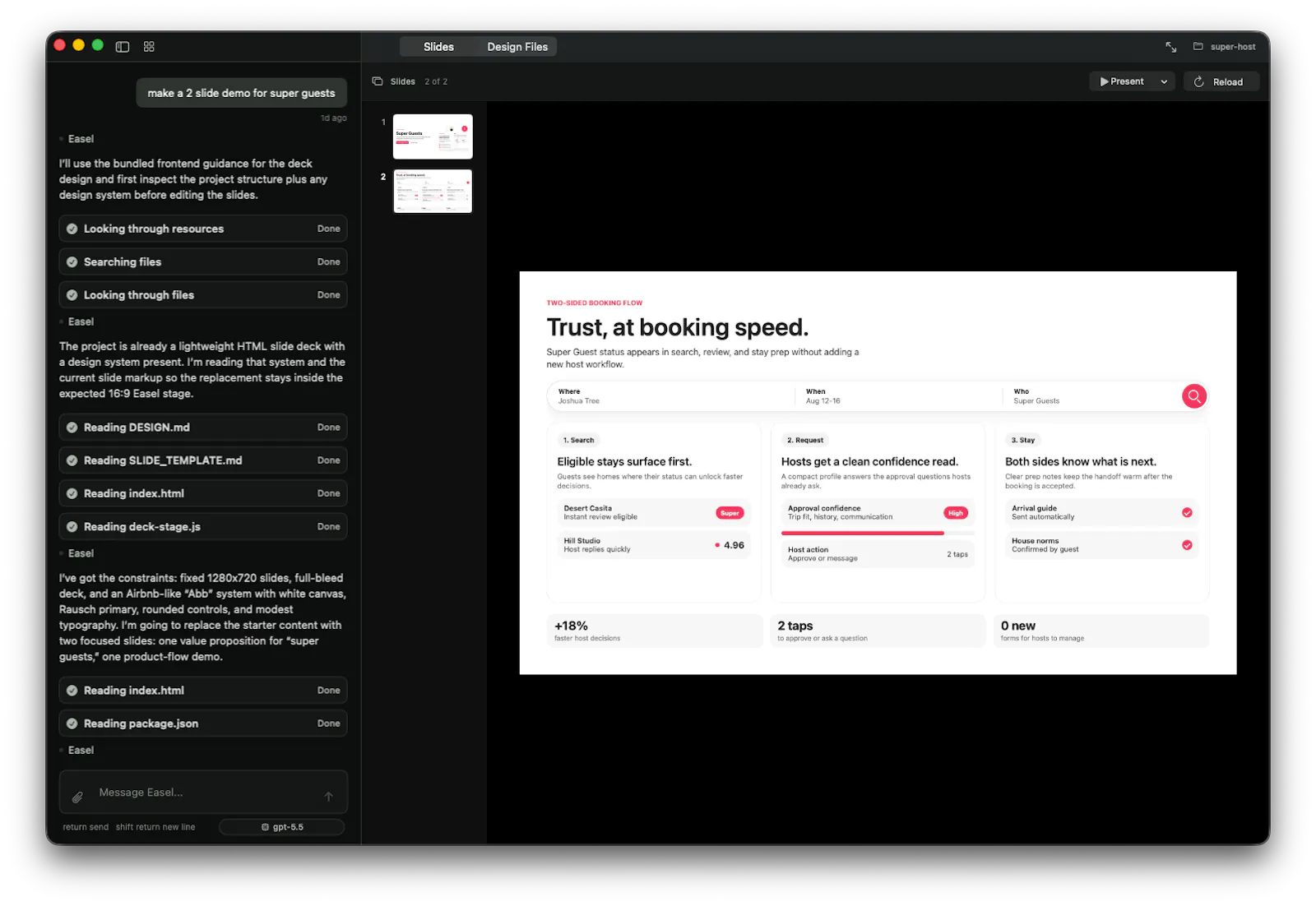 Easel screenshot 4