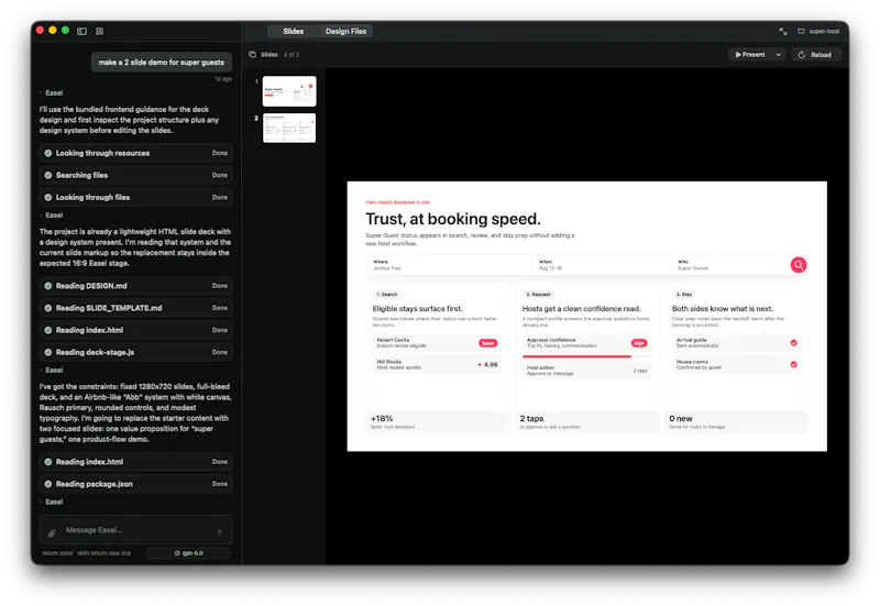 Easel screenshot 4