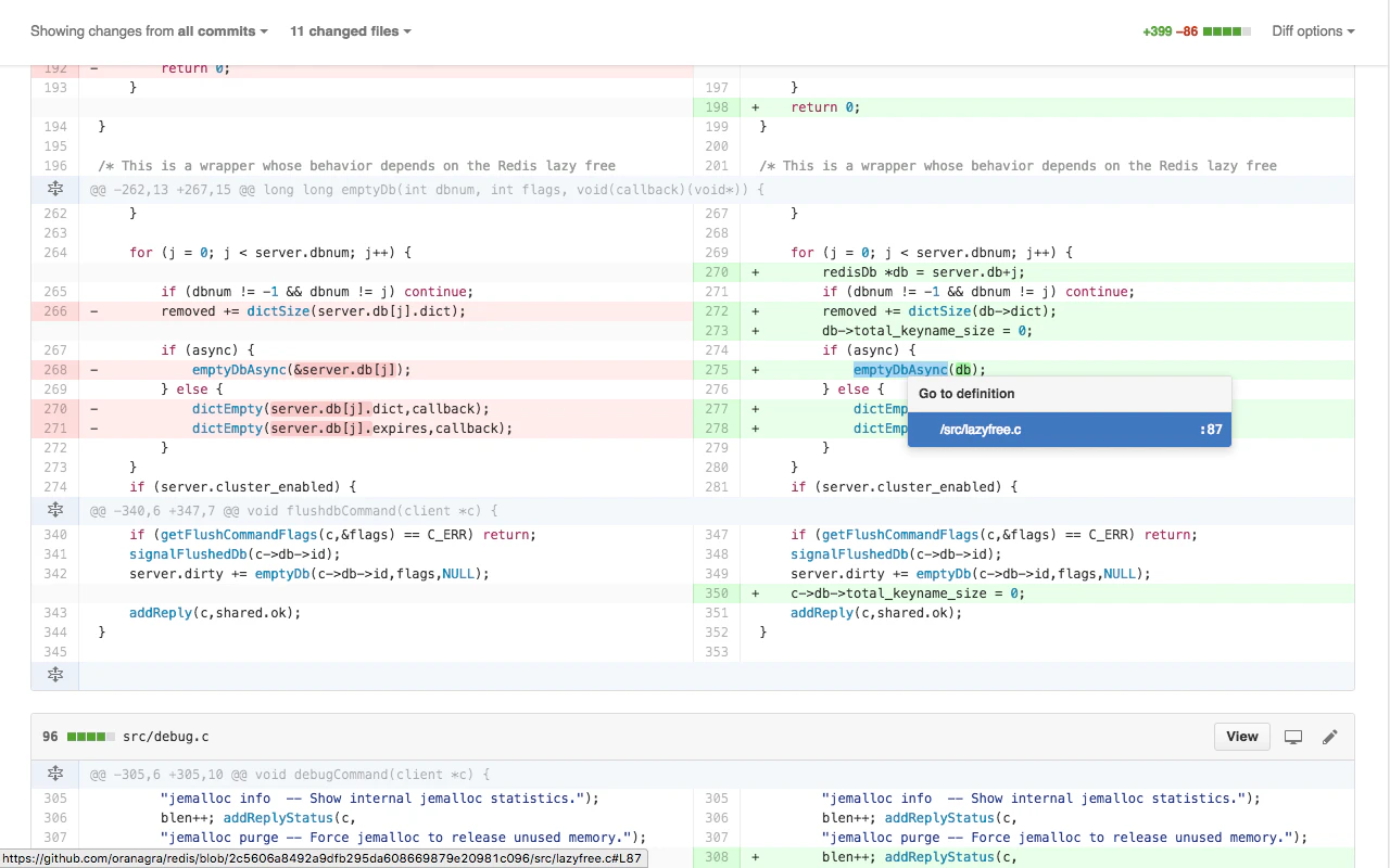 'Go To Definition' for GitHub