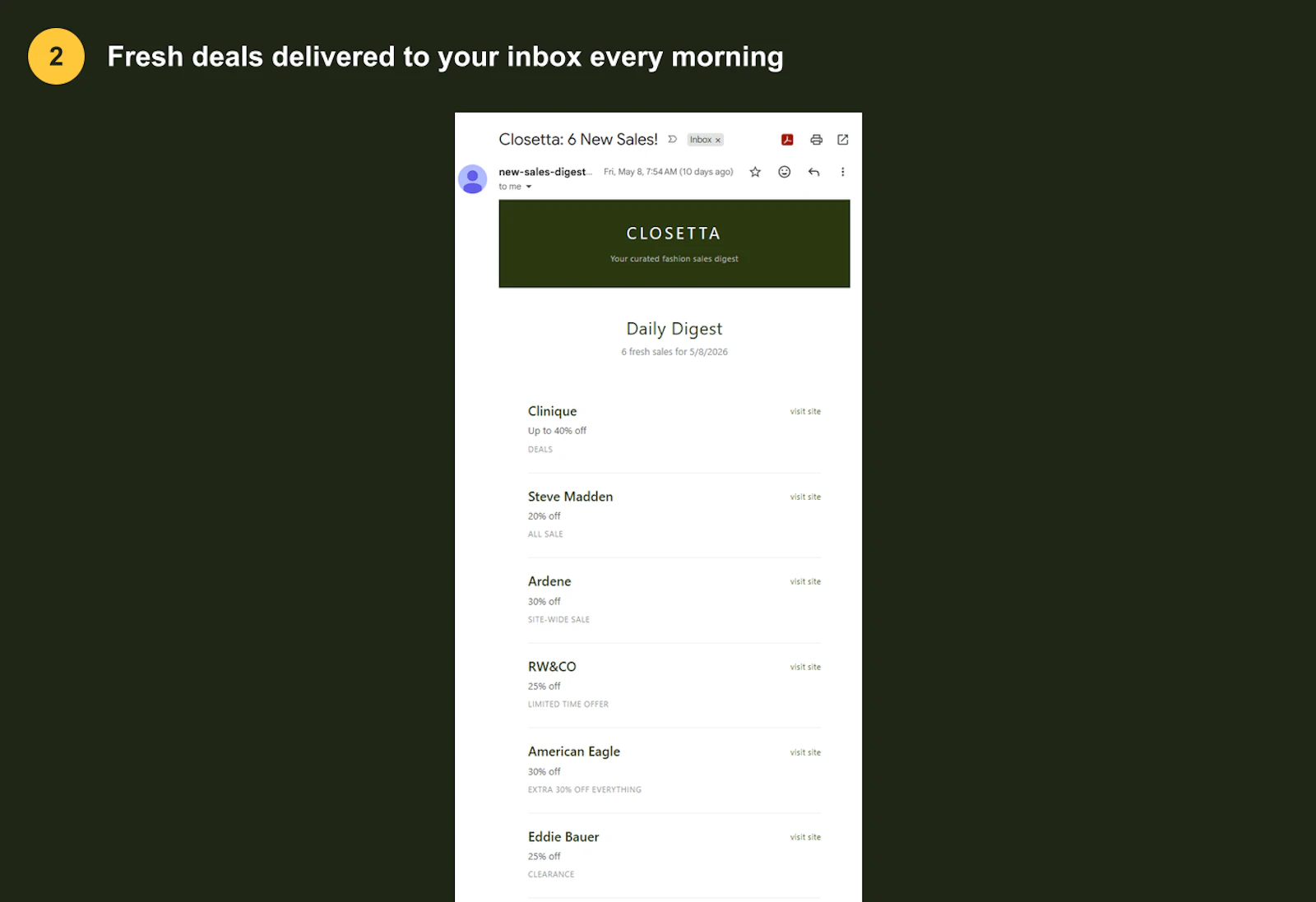 Closetta screenshot 3