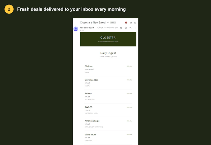 Closetta screenshot 3