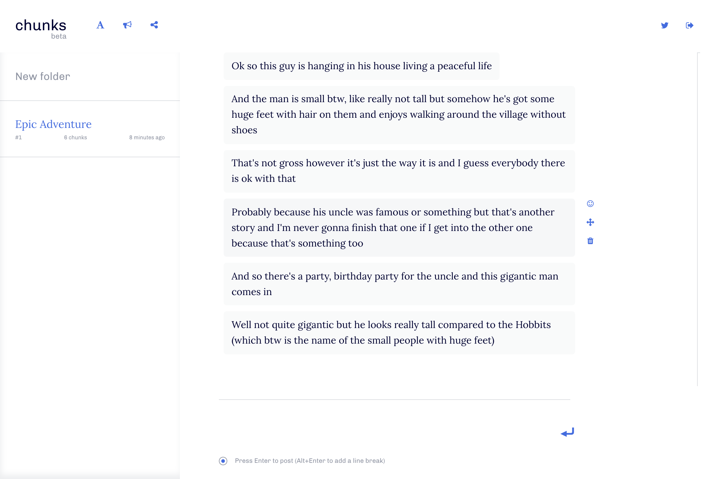 Chunks gallery image